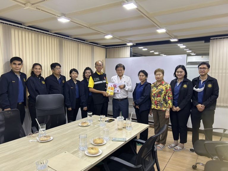 13 สิงหาคม 2568  สมาคมผู้ผลิตปลาป่นไทยร่วมกับกรมสวัสดิการและคุ้มครองแรงงาน กระทรวงแรงงาน เข้าตรวจเยี่ยมบริษัท อุตสาหกรรมปลาป่นท่าจีน จำกัด ณ จังหวัดสมุทรสาคร
