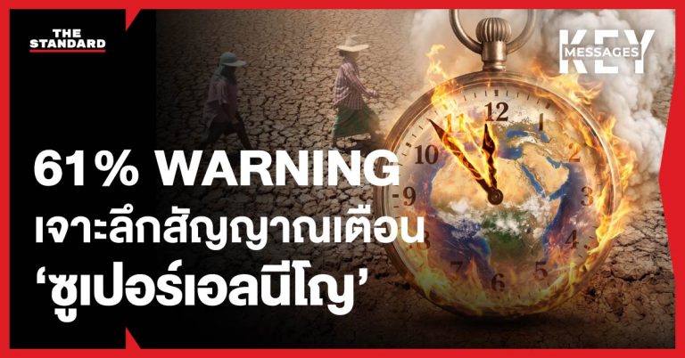เจาะลึกสัญญาณเตือน 61% รับมือ ‘ซูเปอร์เอลนีโญ’ ภัยแล้งครั้งใหญ่ที่ไทยอาจต้องเผชิญในอีกไม่กี่เดือนข้างหน้า